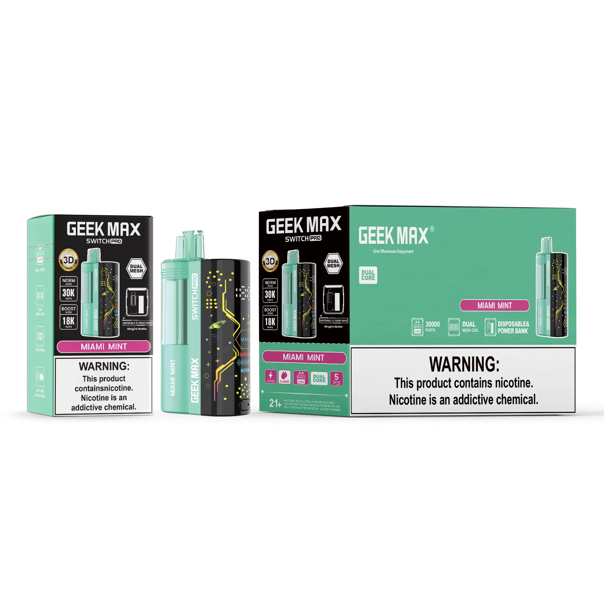 GEEK MAX SWITCH PRO 30K KITS 